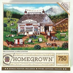 NEW! Homegrown Puzzle‎ "BEST OF THE NORTHWEST" 750 Piece Jigsaw Puzzle